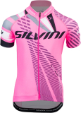 Dívčí cyklistický dres Silvini Team CD1435 růžový