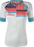 Dámský cyklistický dres Silvini Stabina WD1014 bílý