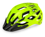 Dětská cyklistická helma R2 Lumen JR ATH20B neonově žlutá-černá lesklá 2022