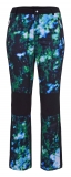 Dámské lyžařské softshellové kalhoty Icepeak Etna 54103-380 zelený akvarel