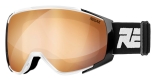 Lyžařské brýle Relax Skyline  HTG69A bílá/oranžová čočka