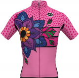 Dámský cyklistický dres Rosti Mandala růžový