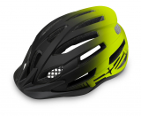 Cyklistická helma R2 SPIRIT ATH33D černá/neonově žlutá 2022