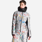 Luxusní dámská lyžařská bunda ROSSIGNOL JCC ECO LOGIC SKI JKT bílá 2022/23