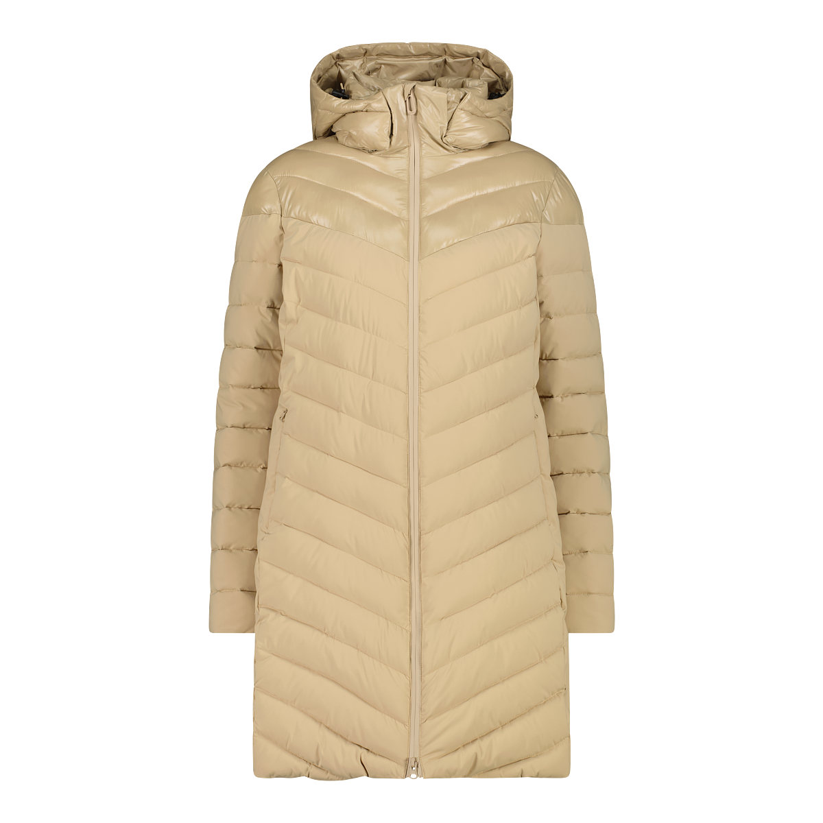 Dámský zimní kabát CMP 35K3566 béžová