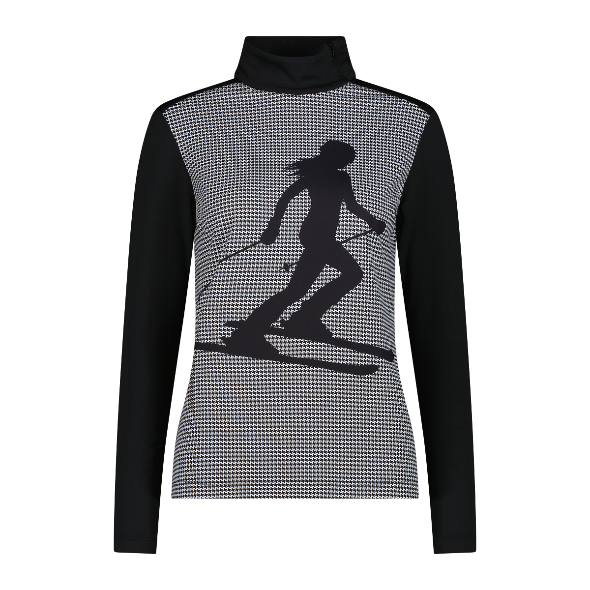 Dámský lyžařský rolák CMP s lyžařkou černý