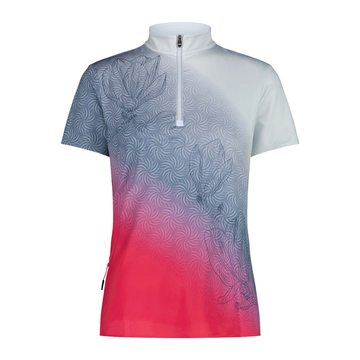 Dámský cyklistický dres CMP 36N5276 šedá/růžová  