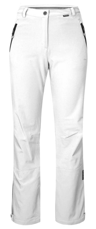 Dámské softshellové kalhoty Icepeak Riksu bílé