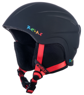 Dětská lyžařská helma Relax Twister RH18O černá matná