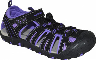 Dětské sandály Loap Inity černá/fialová