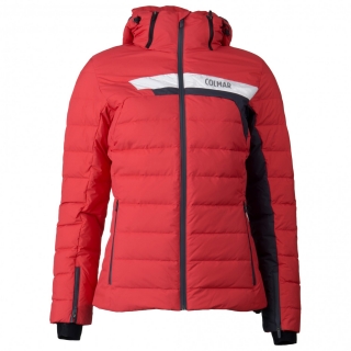 Dámská lyžařská péřová bunda Colmar Niseiko 2838 červená