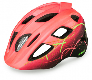 Dětská cyklistická helma R2 Bondy ATH07R neon červená matná 2019