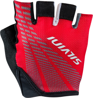 Pánské cyklistické rukavice Silvini Team MA1412 red-black