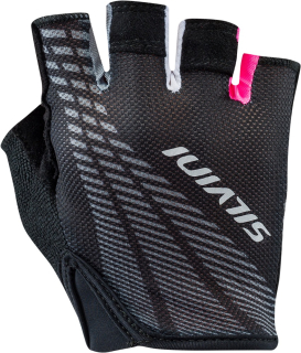 Dámské cyklistické rukavice Silvini Team WA1414 black-pink