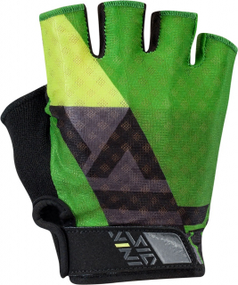 Pánské cyklistické rukavice Silvini Anapo green-black