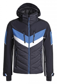 Pánská lyžařská bunda Luhta Haukanmaa černá/modrá