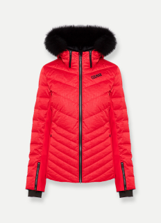 Dámská luxusní lyžařská bunda COLMAR Ancolie 2882F červená