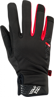 Pánské rukavice SILVINI Ortles MA1539 black-red