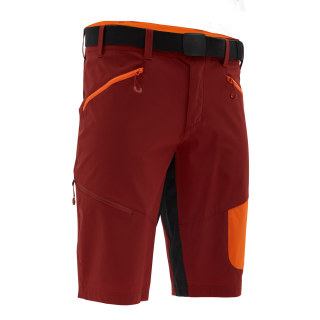 Cyklistické kalhoty MTB Silvini  RANGO PRO MP 2225 merlot-orange