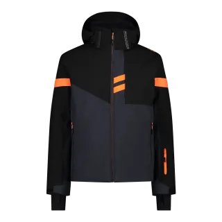 Pánská lyžařská bunda CMP 33W0807 šedá/černá/oranžová