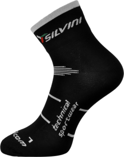 Cyklistické nízké ponožky Silvini Orato UA445 černé
